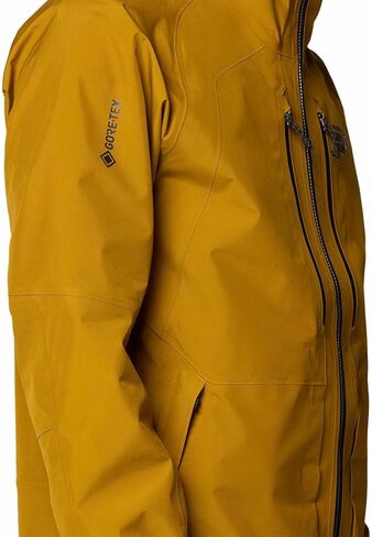 سترة Mountain Hardwear، Boundary Ridge GORE-TEX 3L - للرجال، ذهبي زيتوني، L in Saudi Arabia