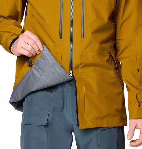 سترة Mountain Hardwear، Boundary Ridge GORE-TEX 3L - للرجال، ذهبي زيتوني، L in Saudi Arabia