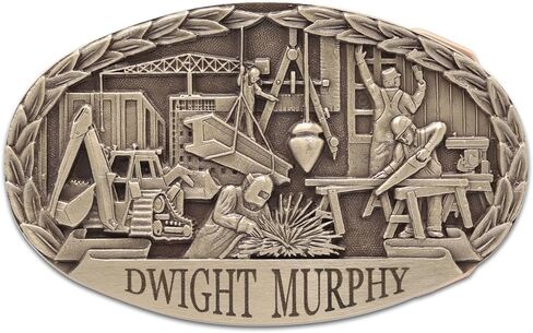 Indiana Metal Craft Men's Construction Engravable Belt Buckle in Saudi Arabia