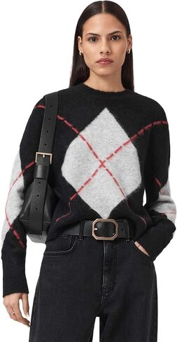 AllSaints Womens Lou Argyle Jumper in Kuwait