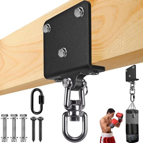Dolibest Wall Mount Heavy Bag Hanger, Heavy Duty Punching Bag Hanger, Adjustable Boxing Bag Hanger Stand for Home Gym Indoor Outdoor, (800 LB Capacity) in Saudi Arabia