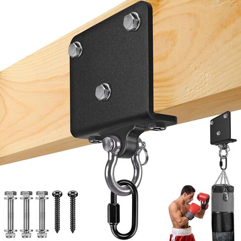 Dolibest Wall Mount Heavy Bag Hanger, Heavy Duty Punching Bag Hanger, Adjustable Boxing Bag Hanger Stand for Home Gym Indoor Outdoor, (800 LB Capacity) in Saudi Arabia