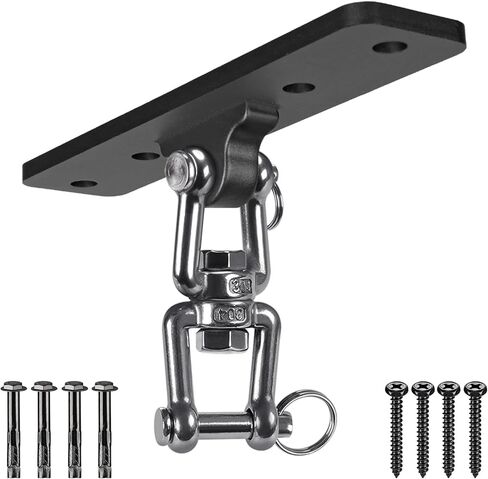Dolibest Wall Mount Heavy Bag Hanger, Heavy Duty Punching Bag Hanger, Adjustable Boxing Bag Hanger Stand for Home Gym Indoor Outdoor, (800 LB Capacity) in Saudi Arabia