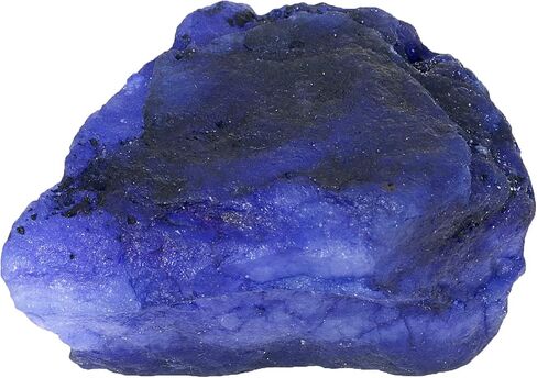 REAL-GEMS 1404 Ct Natural Raw Rough Blue Sapphire Loose Gemstone for Jewelry Making Crystal Decor Energy Stone and Handmade Craft Projects in Saudi Arabia