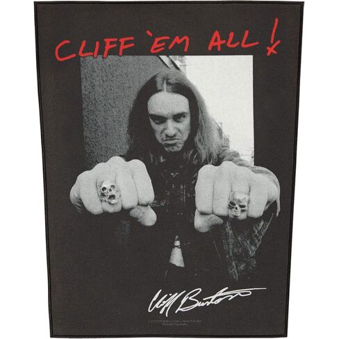 metallica Cliff em All XLG Back Patch in Saudi Arabia