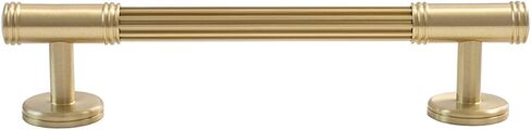Pulls,Cabinet Handles, Vertical Lines Solid Brass Drawer Knobs T Bar Handle Bedroom Pulls Kitchen Cabinet Door Pull in Kuwait