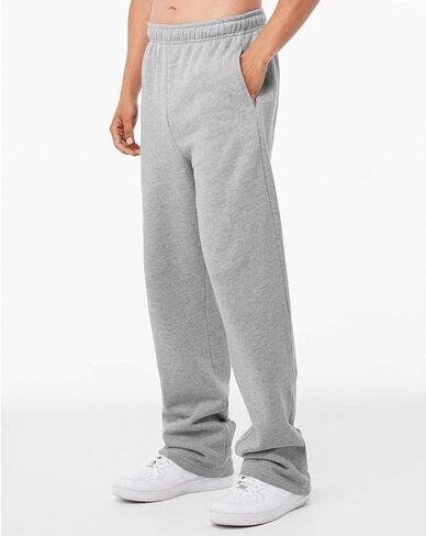 Bella + Canvas بنطال رياضي بساق مستقيمة للجنسين - ATHLETIC HEATHER - M in Kuwait