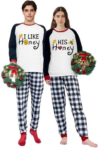 Plus Size Merry Christmas Matching Christmas Pajamas Set For Adults in Saudi Arabia