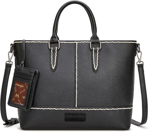 Wrangler Tote Bag for Women Top-handle Handbags Crossbody Bag with Credit Card Holder in Saudi Arabia