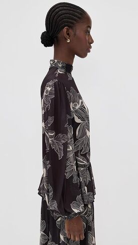 تونيك نسائي مزهّر، طباعة فلورا، S in Kuwait