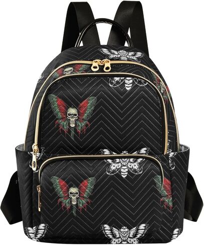 Goth Bats Backpack Purse For Women Lightweight Travel Shoulder Bag Daily Mini Backpack in Saudi Arabia