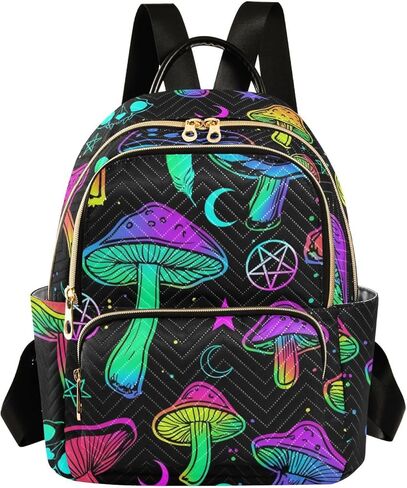 Goth Bats Backpack Purse For Women Lightweight Travel Shoulder Bag Daily Mini Backpack in Saudi Arabia