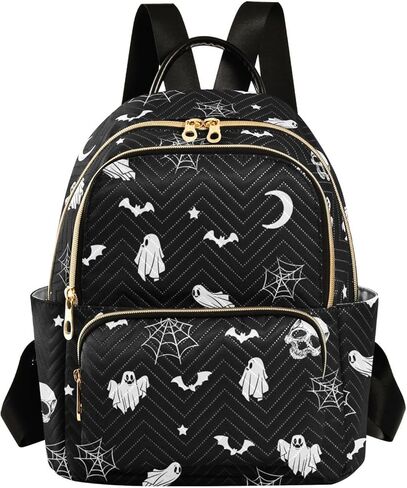 Goth Bats Backpack Purse For Women Lightweight Travel Shoulder Bag Daily Mini Backpack in Saudi Arabia