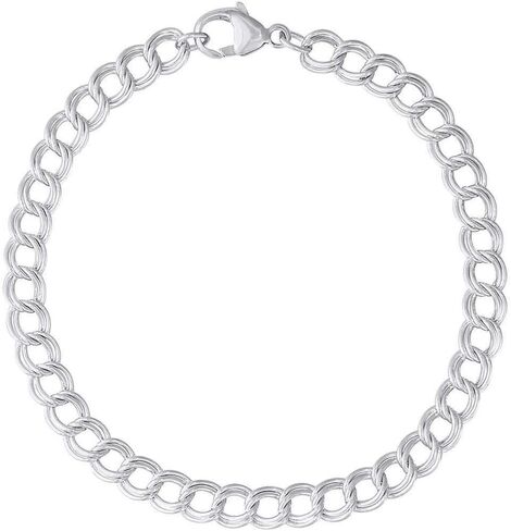 Sterling Silver Angel Charm and Bracelet Set in Saudi Arabia