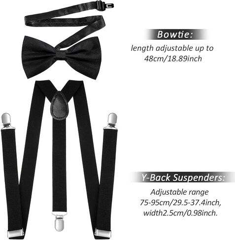 SATINIOR 7 Pcs 1920s Mens Costume 100 Days of School Costume Old Man Gangster Grandpa Accessories Cosplay Set in Saudi Arabia
