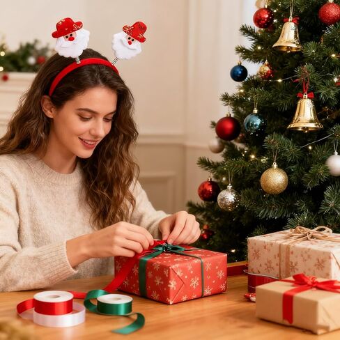 repudiate 3PCS Christmas Headbands for Girls, Children, Party Decoration favors Women in Saudi Arabia