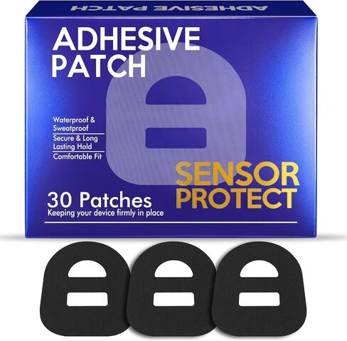 Sensor Protect Adhesive Patch, Waterproof & Sweatproof, 30 Pcs in Saudi Arabia