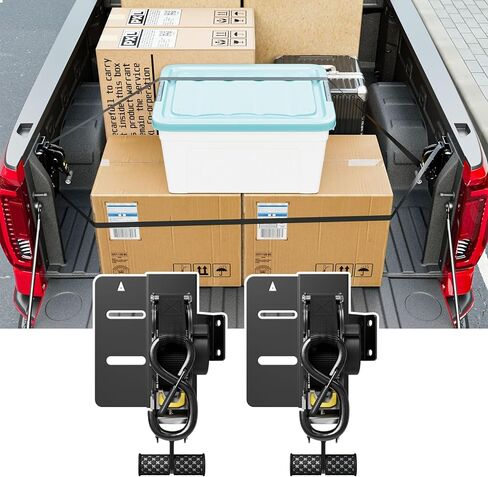 2pcs التعادل القابلة للسحب أسفل الأشرطة المتوافقة مع 2020-2025 Jeep Gladiator Retractable Rectraps Artraps for 2020 2021 2022 2023 2024 2025 Jeep Gladiator Accessories in Kuwait