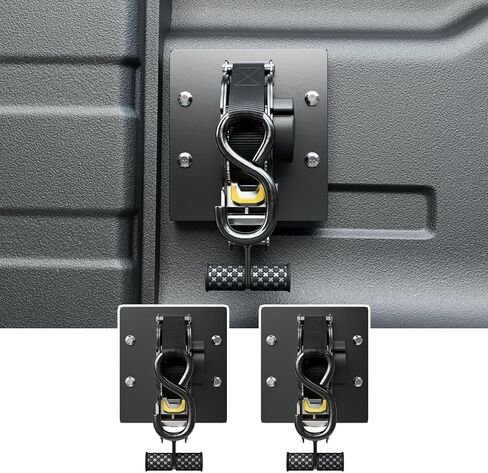 2pcs التعادل القابلة للسحب أسفل الأشرطة المتوافقة مع 2020-2025 Jeep Gladiator Retractable Rectraps Artraps for 2020 2021 2022 2023 2024 2025 Jeep Gladiator Accessories in Kuwait