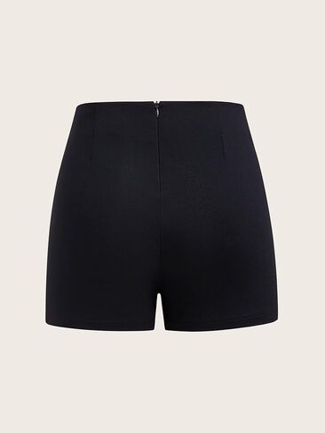 Women's High Waisted Straight Leg Skinny Shorts Dressy Casual Shorts Streetwear in Saudi Arabia