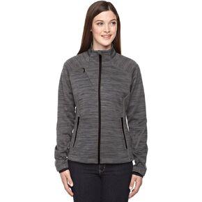 North End Sport Ladies Flux Mélange Bonded Fleece Jacket in Saudi Arabia