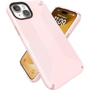 حافظة Speck لهاتف iPhone 16 Pro Max MagSafe وClickLock - حافظة هاتف نحيفة لهاتف iPhone 16 Pro Max - حافظة هاتف iPhone 16 Pro Max - مقبض Presidio 2 - عظمة/ذهبي in Kuwait