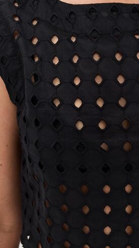 LE BOP Women's Eyelet Odette Top in Saudi Arabia