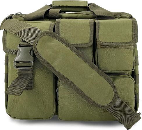 Gespann Tactical Laptop Bag Fits for Up to 15.6-inch Laptop Computer Shoulder Bag Military Briefcase in Kuwait