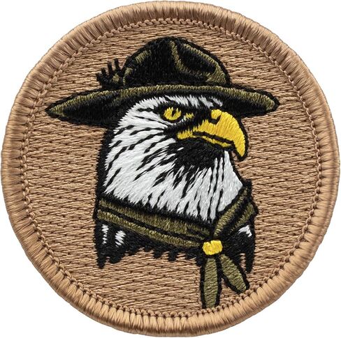 رقعة Scout Eagle Patrol - رقعة مطرزة دائرية بقطر 2 بوصة (مثبت خطاف) in Kuwait