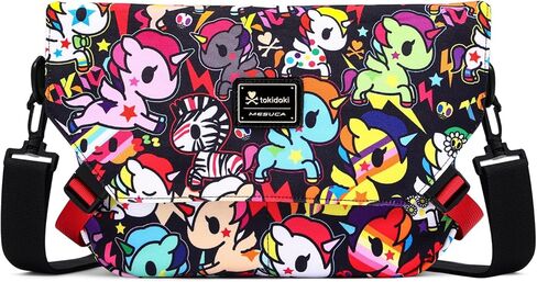 Tokidoki Unicorno Canvas Messenger Shoulder Bag Cute Crossbody Purse Casual Satchel for Women College Travel Office in Saudi Arabia