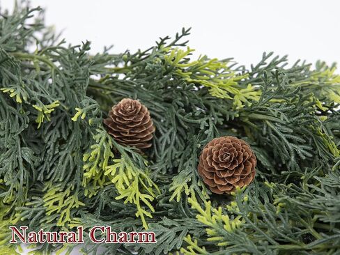 84 Pcs Natural Mini Pine Cone Kit with Brown Iron Wires for DIY - 0.6"-1.2" Small Pinecones Ornaments Bulk for Crafts, Vase Filler, Wrap, Fall, Wedding, Home (Natural) in Saudi Arabia