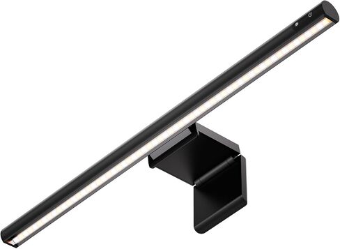 LYMAX Monitor Light Bar: Flat/Curved Monitor Screen Led Lights Eye Caring PC Monitor Led Bar Space Saving Desk Lamp with Auto-dimming for Home/Office/Study/Gaming in Kuwait