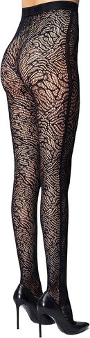 Wolford Macro Warp-Knit Tights for Women Seamless Recycled Mesh Hosiery with Abstract Pattern in Saudi Arabia