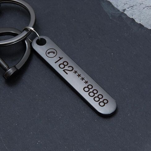 1pc Key Ring Pendant: A High - Accessory for Fashion - Conscious Men. Ideal for Daily Use, Car Enthusiasts. Also a Great Couple Gift. in Saudi Arabia