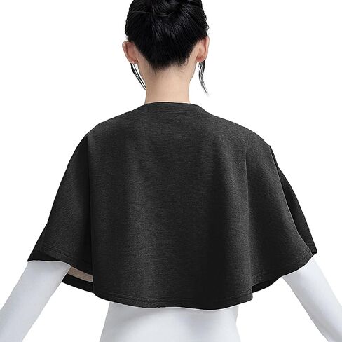 Women Half Cape Warm Shoulder Shawl Cover Up Short Cloak Shoulder Wrap Protective Shawl for Old People,Pregnant in Saudi Arabia