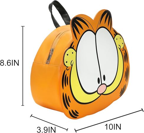 Garfield Character Head Orange 9" Adult Mini Novelty Backpack in Saudi Arabia