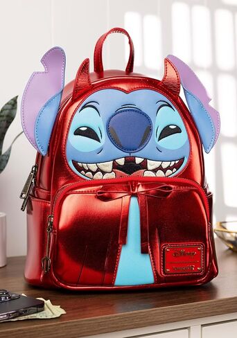 حقيبة ظهر صغيرة من Loungefly Disney Stitch Devil Cosplay in Kuwait