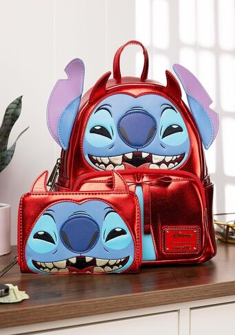 حقيبة ظهر صغيرة من Loungefly Disney Stitch Devil Cosplay in Kuwait