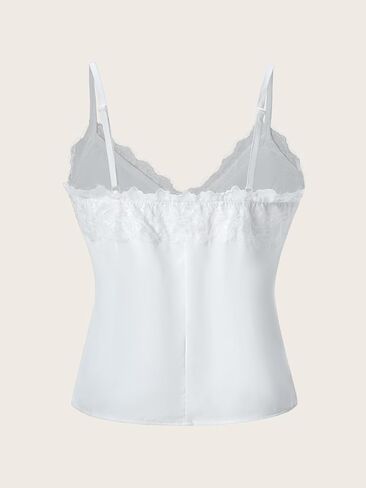 Women's Lace Deep V Neck Tops Summer Dressy Casual Spaghetti Strap Going Out Camisole Top in Saudi Arabia