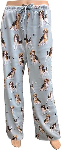 Collections Etc E & S Imports Women's Beagle Dog Lounge Pants - Pajama Pants Pajama Bottoms - X-Large in Saudi Arabia