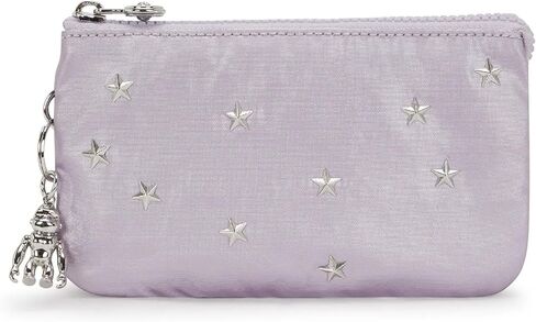 Kipling Creativity Large Studded Metallic Pouch in Saudi Arabia