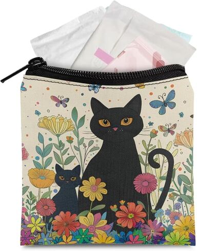 Capybara Sanitary Pad Storage Bag Portable Period Bag for Women Teen Girls Small Tampons Sanitary Napkin Storage Holder Purses in Saudi Arabia
