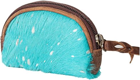 American Darling Coin Purse Hair on Genuine Leather Western Women Bag | Handbag Wristlet Travel Clutch in Saudi Arabia