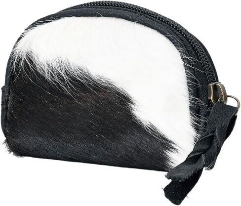 American Darling Coin Purse Hair on Genuine Leather Western Women Bag | Handbag Wristlet Travel Clutch in Saudi Arabia