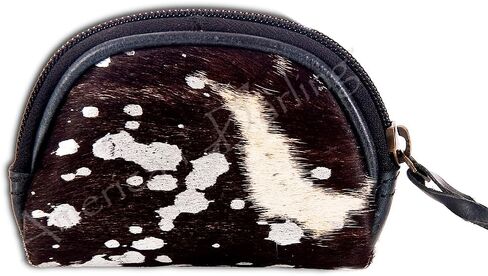 American Darling Coin Purse Hair on Genuine Leather Western Women Bag | Handbag Wristlet Travel Clutch in Saudi Arabia
