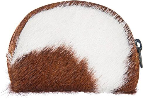 American Darling Coin Purse Hair on Genuine Leather Western Women Bag | Handbag Wristlet Travel Clutch in Saudi Arabia