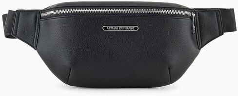 Armani Exchange Men's Okinawa Waist bag, Black, One Size in Saudi Arabia