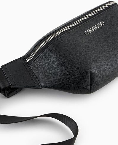 Armani Exchange Men's Okinawa Waist bag, Black, One Size in Saudi Arabia