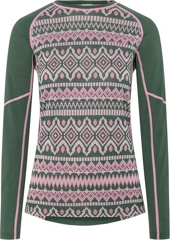 Kari Traa Malia Long Sleeve Women's Base Layer Top - Merino Wool and Tencel Blend Shirt in Saudi Arabia