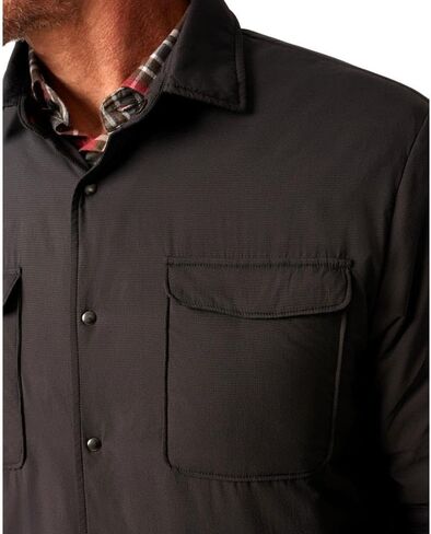 johnnie-O Men's Denzel Featherweight Shacket, Shell in Saudi Arabia